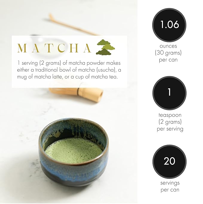 Harney &amp Sons Supreme Matcha 80 gram tin 2.82 ounces Powdered Green Tea for Everyday Matcha Lattes Baking
