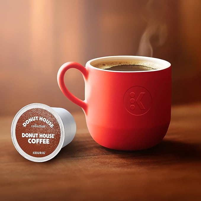 Donut House Collection Donut House Coffee Keurig Single-Serve K-Cup Pods Light Roast Coffee 96 Count
