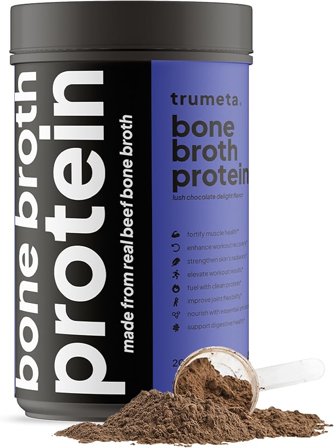 Beef Bone Broth Protein Powder Creatine Monohydrate Powder for Muscle Workout Recovery and Skin Health