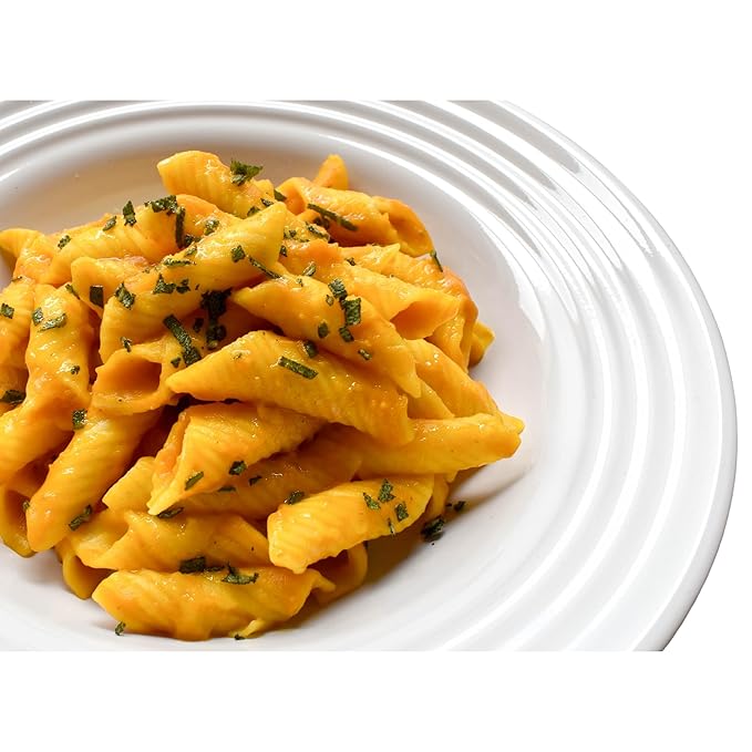 Pasta Pirro Garganelli Egg Pasta from Italy 17.6 oz. (500g)(Pack of 2) Imported Egg Penne Noodles - Authentic Slow Dried - Made with Premium Durum Wheat Semolina - Similar to Ziti - Gemelli
