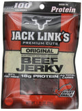 Jack Link's Beef Jerky 100 Calorie Pack Original 1.25-Ounce Bags (Pack of 12)