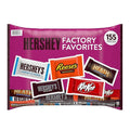 Hershey's Assorted Chocolate Factory Favorites Snack Size Candy 155 Pieces