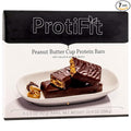 Proti Fit Protein Bar - Peanut Butter Cup - 15g - Low Carb - Low Calories 160- Weight Loss Snack Bar for Healthy Diets Hunger Control Appetite Suppressant 7 Count (1.5 OZ NET Weight 10.4 OZ)