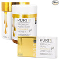 PURITI Manuka Honey Lozenges UMF 12+ (16 Pack) Manuka Honey UMF 10+ | Premium Sugar Free Throat Soothers for Coughs &amp Sore Throats | Premium Quality Authentic Superfood from New Zealand