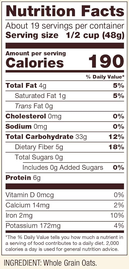 Bob's Red Mill Gluten Free Old Fashion Rolled Oats 32-ounce (Pack of 4)