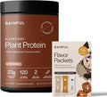 Gainful Everyday Plant Protein Powder &amp Sweet Treat Flavor Bundle 23g Plant Protein Supports Strength Recovery and Balanced Nutrition Vegan Gut Friendly 14 Servings + 14 Flavor Sticks