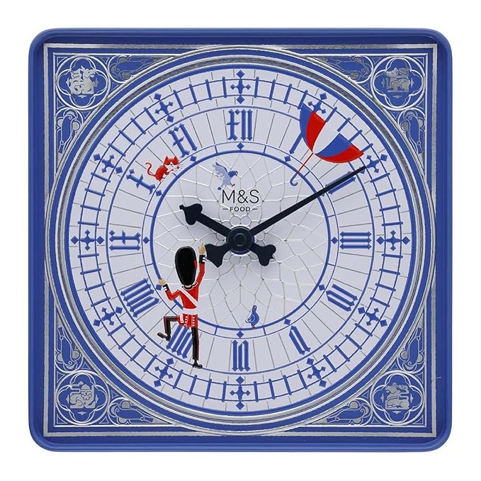 Working Clock Tin with Dark Chocolate Orange Jaffa Cakes 375g