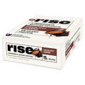 Rise Whey Protein Bars - Chocolatey Almond | Breakfast &amp Protein Snack (12 Pack)
