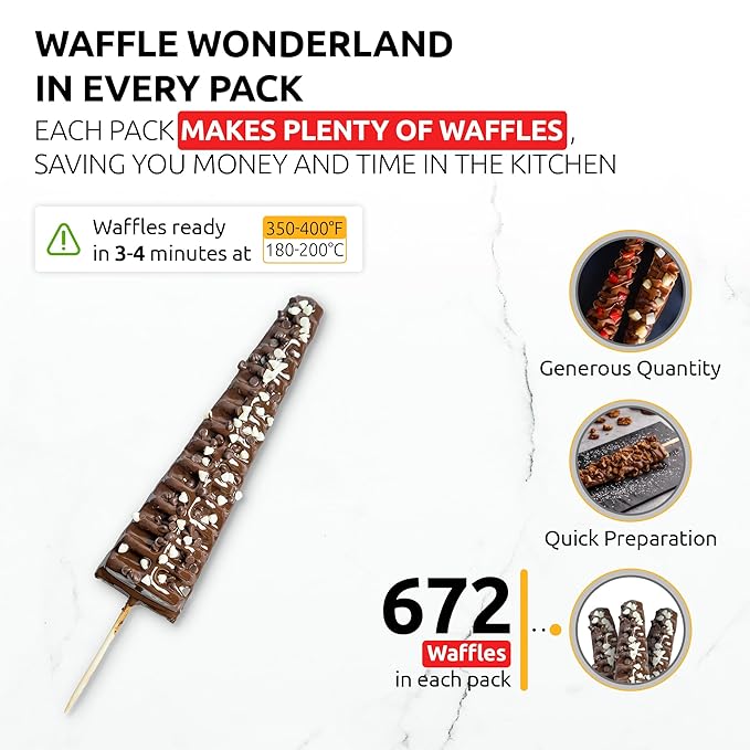 OldSoul Professional Popstick Waffle Mix | Crispy | Chocolate Flavor | Gluten Free | 30 Lbs