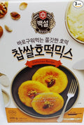 Beksul Korean Sweet Pancake Mix Hotteok (14.10 oz) (Sweet Pancake with Green Bean 3 packs)