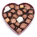 Mrs. Cavanaugh’s 1 lb. Nuts &amp Chews Milk Chocolate Heart Shaped Box