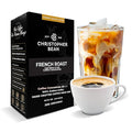 Christopher Bean Coffee - 396 servings 30 to 1 Blend Bag in Box Liquid Instant Coffee or Cold Brew Coffee Concentrate - Hot or Iced Coffee - French Roast