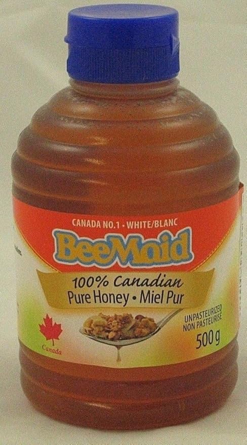 BeeMaid Unpasteurized White Liquid Upside Down Honey 500 GR