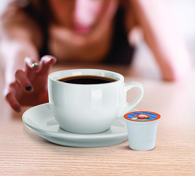 Crave Beverages Flavored Coffee Pods Compatible with Keurig K-Cup Brewers Blueberry Vanilla 100 Count