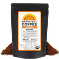 Happy Gut Coffee - Doctor-Formulated Organic Medium-to-Dark Roast Coffee with Gut-Friendly Benefits - Gentle on Stomach - Rich Flavor Gluten-Free No Bitterness - 12oz - SMOOTH - Ground