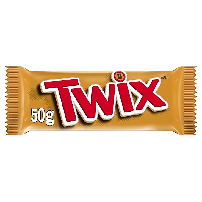 Twix Caramel Cookie Bars (36pk) 50g/1.8 oz {Imported from Canada}