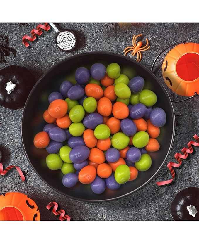 MnMS Chocolate Candy | (62 - OZ Jar Ghouls Mix Halloween Peanut Chocolate)