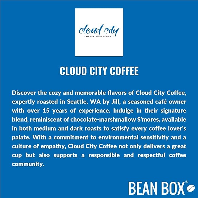 The Mountain's Out Espresso Blend - Roasted by Cloud City Coffee - Whole Bean Coffee - 12 Ounce Bag