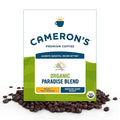 Cameron's Coffee Roasted Whole Bean Coffee Organic Paradise Blend 4 Pound