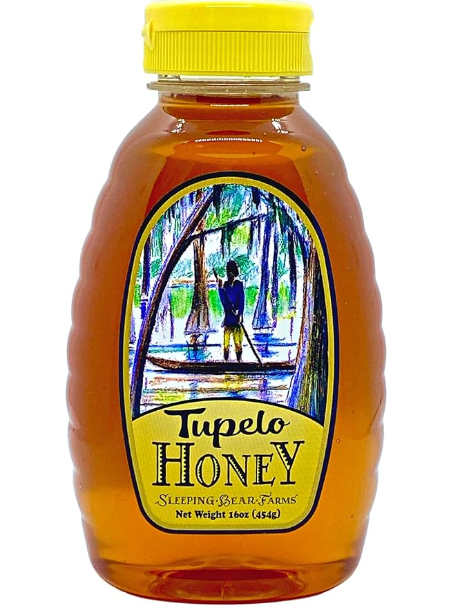 Tupelo Honey 16oz. Bottle- Premium from Sleeping Bear Farms Beekeepers in the Florida Apalachicola River Basin