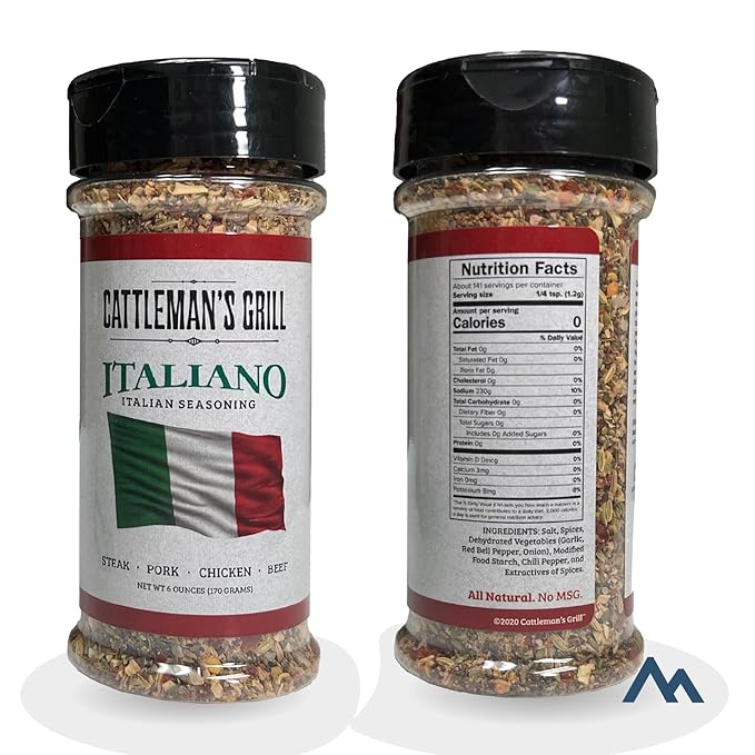 BBQ Rub Cattleman's Grill and Plowboys 6 Pack Gift Set Yardbird House of Q Bovine Bold 8 Second Ride Carne Asada Ranchero Italliano 5 to 6oz Steak Pork Chicken Beef Veggies Pinnacle Mercantil