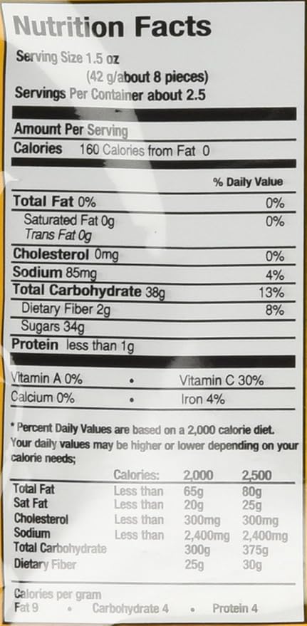 7D Mangoes Naturally Delicious Dried Tree Ripened Dried Mango - Set of 6