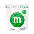 M&ampM’S WORLD Milk Chocolate Green - 5lbs of Bulk Candy in Resealable Pack for Buffet Birthday Parties Theme Meetings Sweet Stuff for DIY Party Favors or Edible Decoration