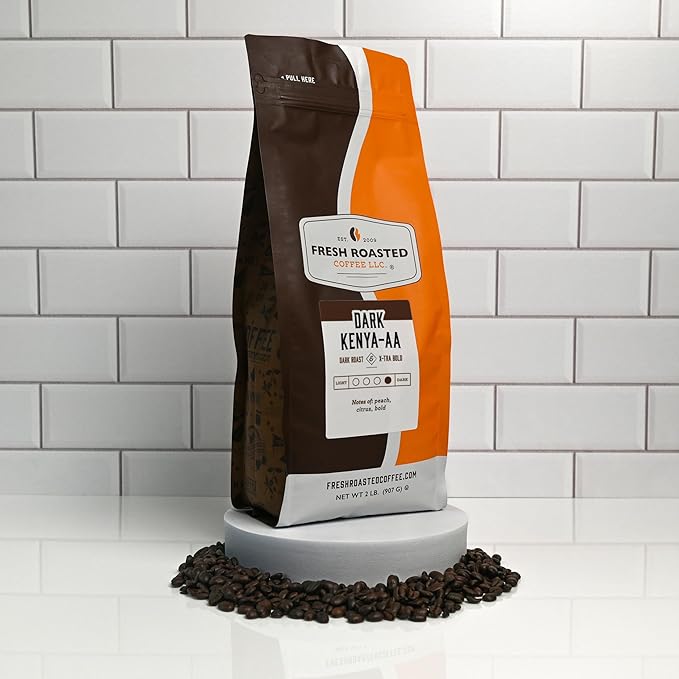 Fresh Roasted Coffee Dark Nebula 2 lb (32 oz) Medium Roast Kosher Whole Bean
