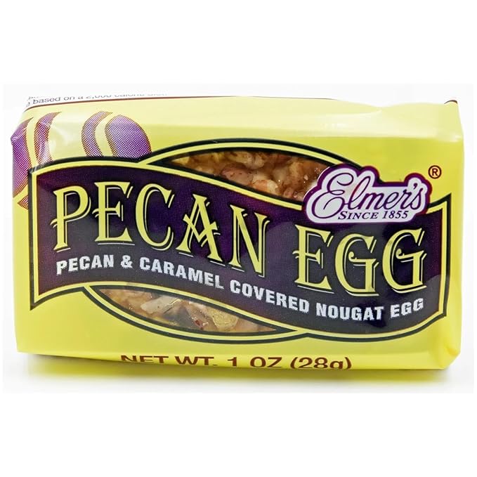 Elmer Chocolate Egg Variety Pack of 18-6 of Each - Gold Brick Heavenly Hash and Pecan Eggs - Classic Easter Treats For the Whole Family