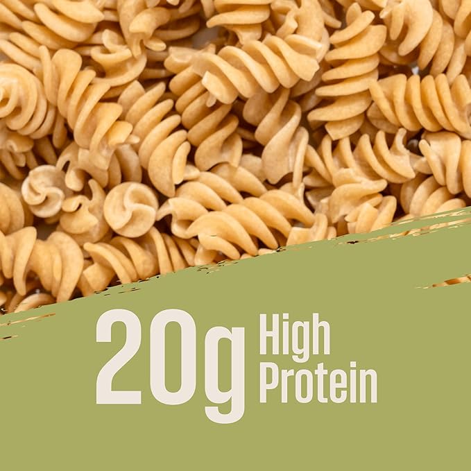 Care Free Kitchen Plain 3-Pack (8 oz. Bags) Rotini Keto Pasta Noodles 20g High Protein Low Carb 2g Net Carbs 26g High Fiber