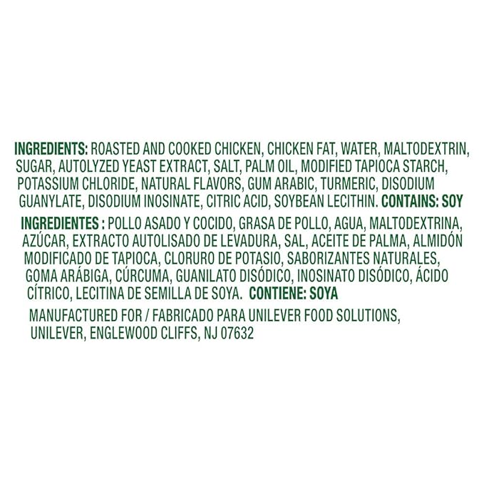 Knorr Professional Ultimate Low Sodium Chicken Paste Base Gluten Free No Artificial Flavors or Preservatives No MSG added Colors from Natural Sources 1 Pound (Pack of 6)