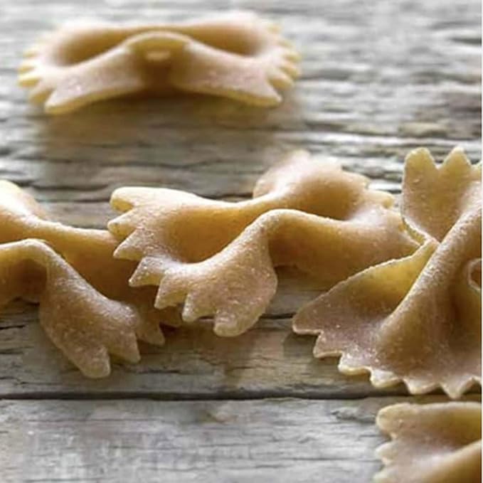 Rummo Farfalle Pasta N.85 - Bow Tie Pasta Noodles Durum Wheat Farfalle Dry Bowtie Pasta Fresh Italian Pasta - 16 Ounce (Pack of 3)