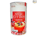 Steel Cut Oats Traditional Whole Grain Heart Healthy 30 oz (Pack of 2)