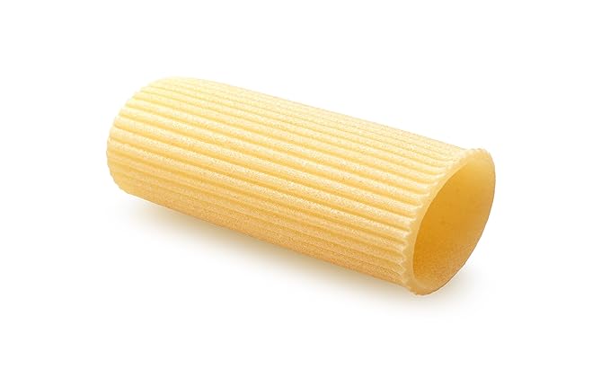 De Cecco Semolina Pasta Rigatoni Napoletani No.124 1 Pound (Pack of 12)
