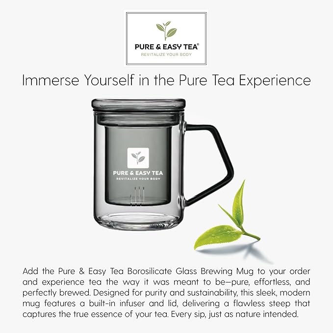 Pure And Easy Tea Cardio Care Herbal Heart &amp Circulatory Support Tea Caffeine-Free Multi-Botanical Wellness Blend (100g)