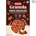 H‑E‑B Triple Chocolate Granola 14 oz 2 Boxes