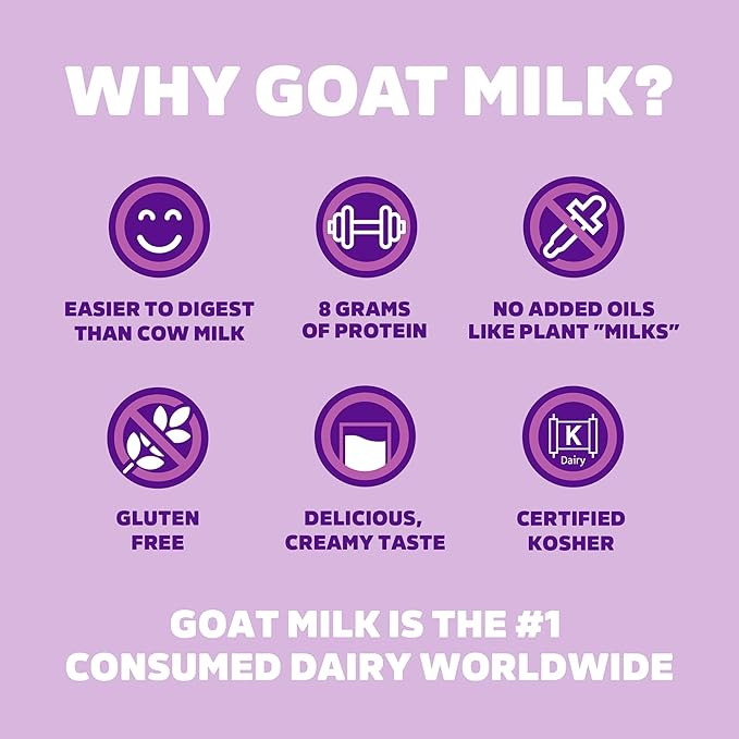 Meyenberg Whole Powdered Goat Milk 16oz pouch Amazon Exclusive Kosher Gluten Free 6pk