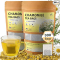 TeaDeam Tea Chamomile Tea Bags | Caffeine-Free &amp Sleep Time Tea | Chamomile Flowers Aroma - For Relieving Stress | Brew Hot Or Iced | 300 Tea Bags