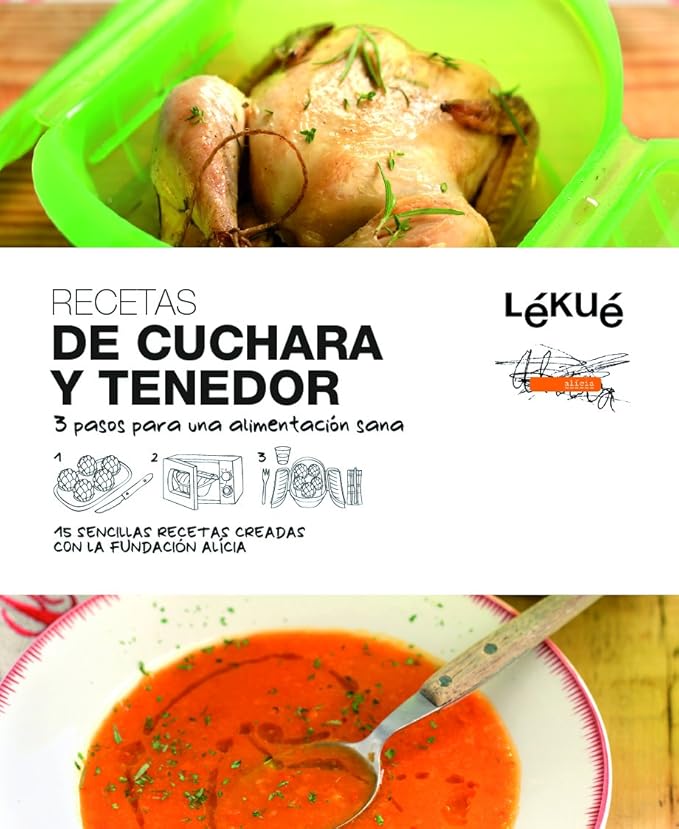 Lekue Kit Deep Steam Case + Recipes Book (Spanish) Green XL