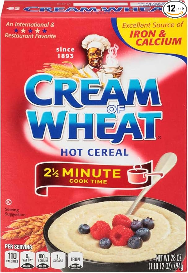 Krafts Cream of Wheat Hot Wheat Cereal - Quick 28 Ounce -- 12 per case.