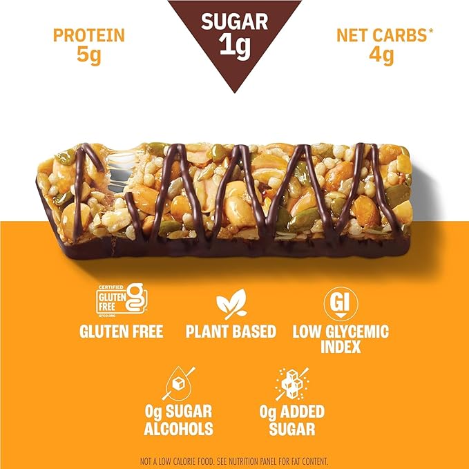Munk Pack Nut &amp Seed Bars Peanut Butter Dark Chocolate Prebiotic &amp Probiotic GLP-1 Snack Gut Friendly 5g Fiber 5g Plant Protein Gluten Free Keto No Sugar Alcohols 3g Net Carb 24 Coun