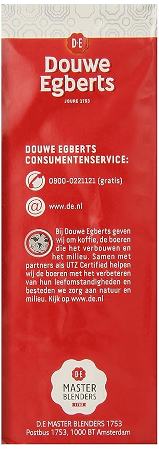 Douwe Egberts Aroma Rood Ground Coffee 17.64 Ounce Pack of 2