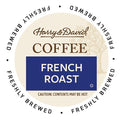 Harry &amp David Coffee in Single Serve Cups Compatible with Keurig K-Cup Brewers 72 Count (French Roast )