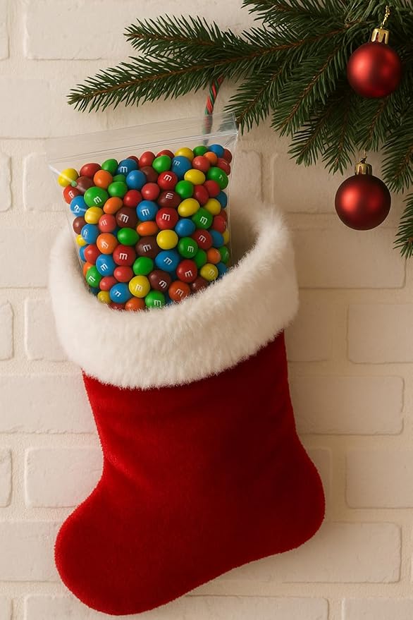 Bulk Candy Coated Milk Chocolate Pieces – 2.5 lbs | Colorful Chocolate Candy for Parties Baking or Candy Buffets |Milk Chocolate Treats. Christmas candy Bulk