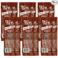 Primal Spirit Vegan Jerky - “Classic Flavor” – Teriyaki 10 g. Plant Based Protein Certified Non-GMO No Preservatives Sports Friendly Packaging (12 Pack 1 oz)