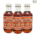 Helms Sugar Shack Pure Maple Syrup 1 Pint (16 fl oz) - Pack of 3