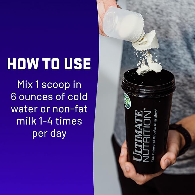 Ultimate Nutrition Whey Protein Isolate Powder with Glutamine Complex ISO Sensation 93 - Whey Protein Powder with Added Colostrum for Enhanced Recovery Immunity &amp Gut Health - Banana 2lbs