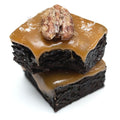 CrumbleCrate Salted Caramel Turtle Brownies DIY Baking Kit | Gourmet Brownie Making Set for Adults | Pre-Measured Ingredients &amp Tools | Dessert Gift