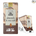 Endangered Species Dark Chocolate Bar w/Sea Salt &amp Almonds (72% cocoa)