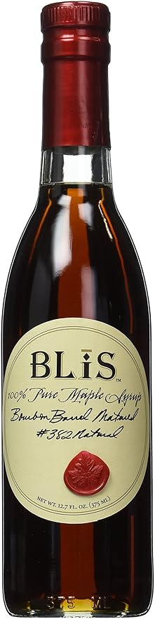 BLiS Bourbon Barrel Matured Pure Maple Syrup 12.7 Fluid Ounce